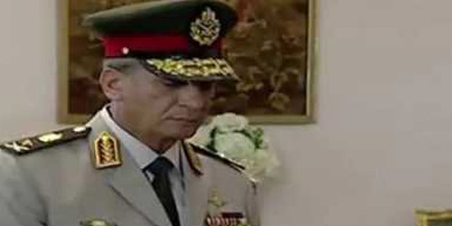   وزير الدفاع الجديد يبعث برقية تهنئة للرئيس عبد الفتاح السيسى
