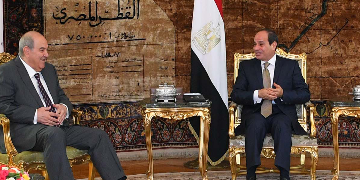   السيسى لنائب الرئيس العراقى: مصر حريصة على الوقوف بجانب بلادكم