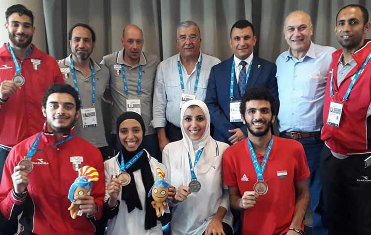   بعثة مصر تتألق وتحصد 23 ميدالية في دورة ألعاب البحر المتوسط
