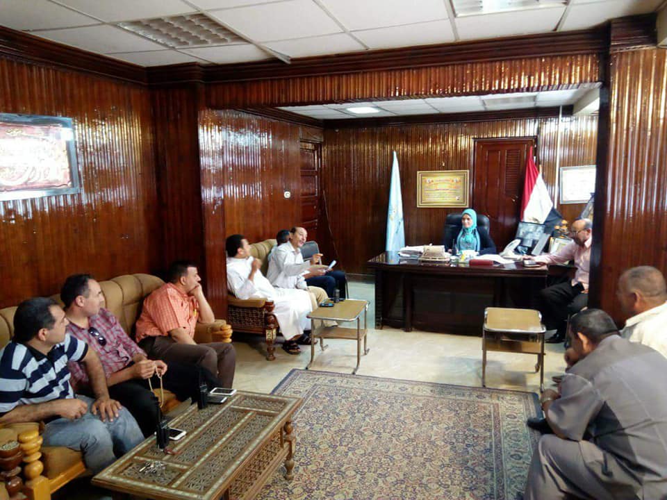    رئيس مدينة الحامول تلتقى التنفيذين وتناقش استعدادات عيد الفطر 