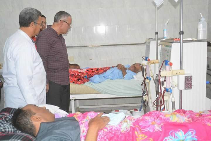   محافظ المنيا يحيل 50 طبيب للتحقيق خلال زيارة مفاجئة لمستشفى العدوة