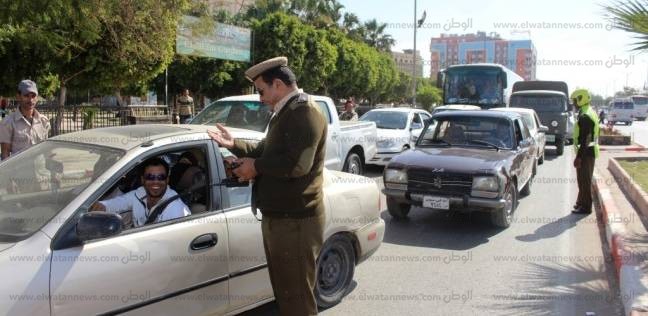   ضبط 1159 مخالفة مرورية متنوعة بحملة أمنية فى كفر الشيخ