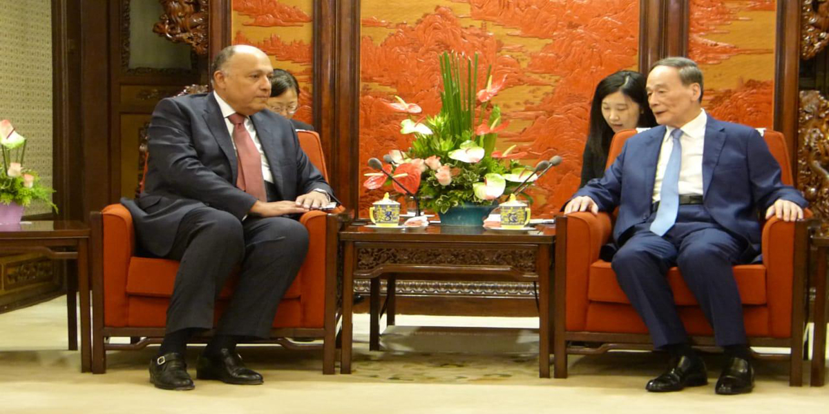   «شكري» يؤكد عمق العلاقات المصرية الصينية وتطلع مصر لتطويرها في كافة المجالات