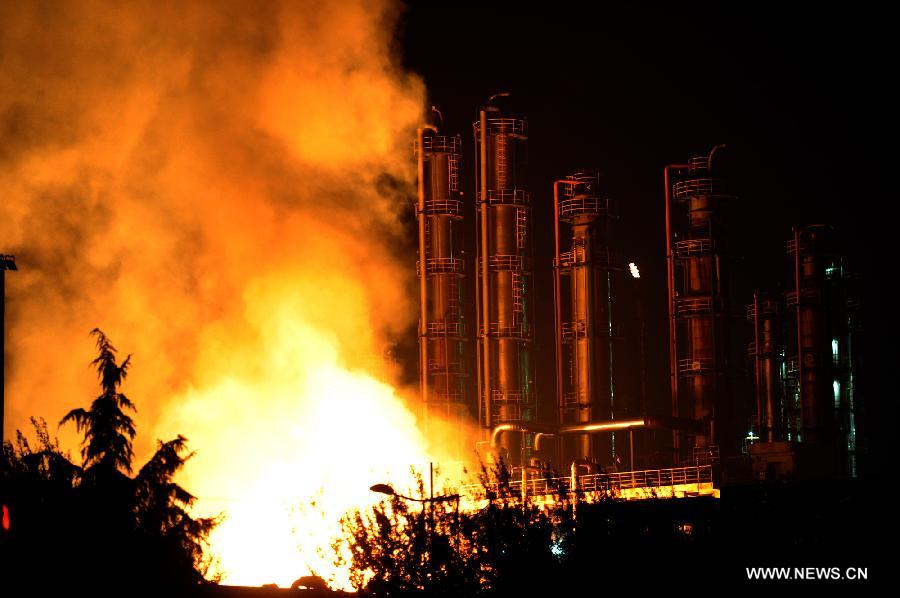   مقتل 19 وإصابة 12 في انفجار بمصنع كيماويات في الصين