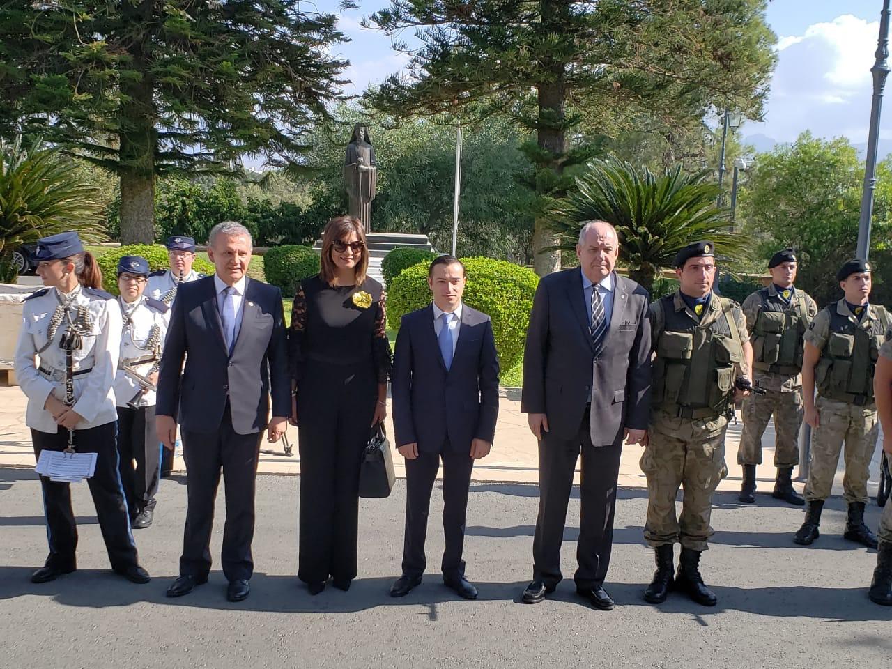  الرئيس القبرصي يستقبل وزيرة الهجرة خلال مؤتمر إحياء الجذور «نوستوس»
