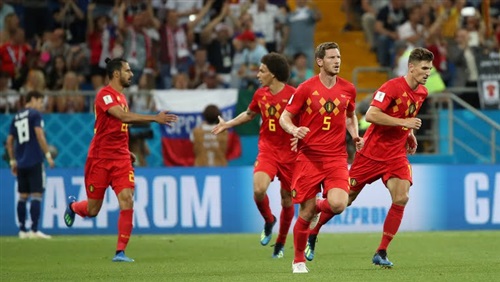   بلجيكا تخطف فوزا قاتلا أمام اليابان 3 - 2 فى كأس العالم