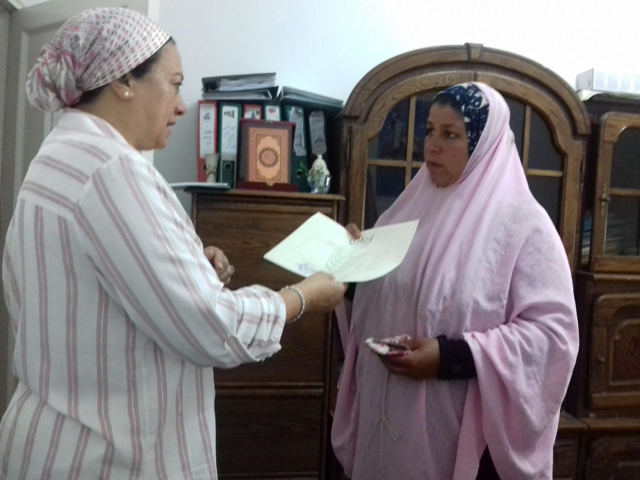   تسليم 700 شهادة امان لسيدات القرى الاكثر احتياجا بالاسكندرية