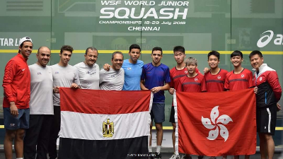   مصر تفوز بلقب بطولة العالم للإسكواش لفرق الشباب
