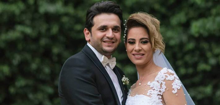   شاهد| مصطفى خاطر يحتفل بعيد زواجه الأول