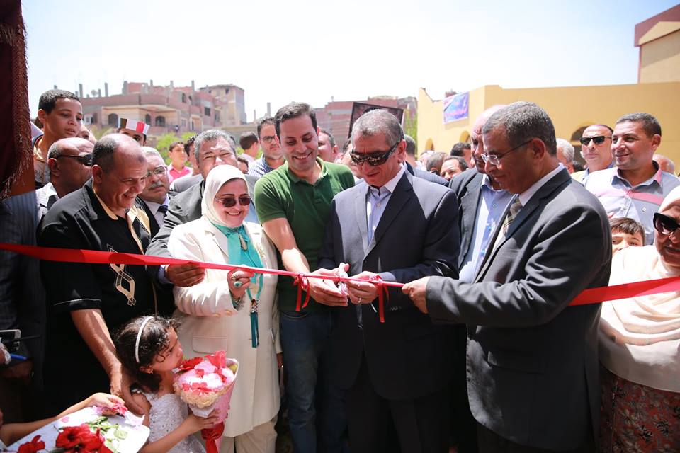  بالصور|| افتتاح مدرسة «عباس العقاد» الإبتدائية بقرية فى دسوق  بـ5 ملايين جنيه بحضور المحافظ