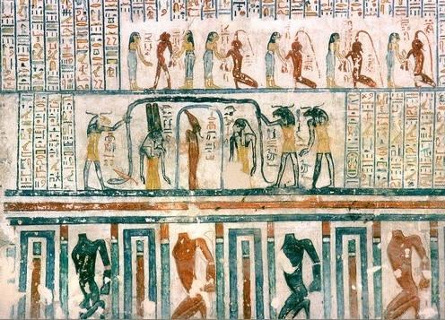   «دراسة أثرية» تستعرض أهوال عذاب النار على جدران مقابر المصريين القدماء