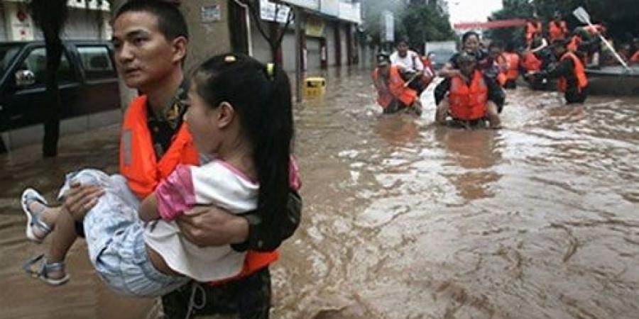   إجلاء أكثر من 50 ألف شخص بسبب الفيضانات شمال شرقي الصين