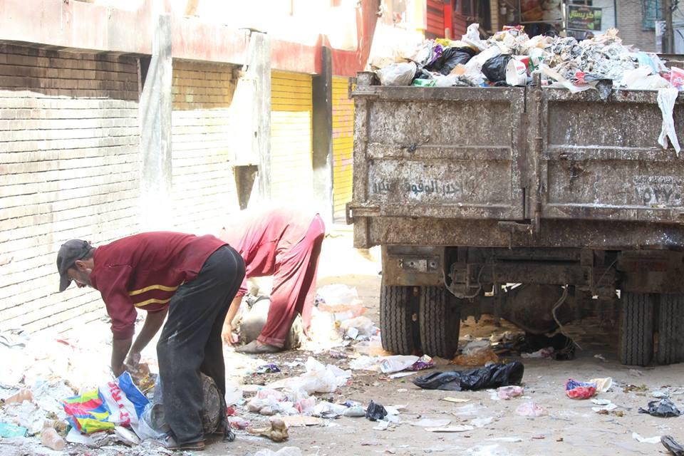   حملات نظافة ترفع 2000طن قمامة من شوارع دسوق فى 3ايام