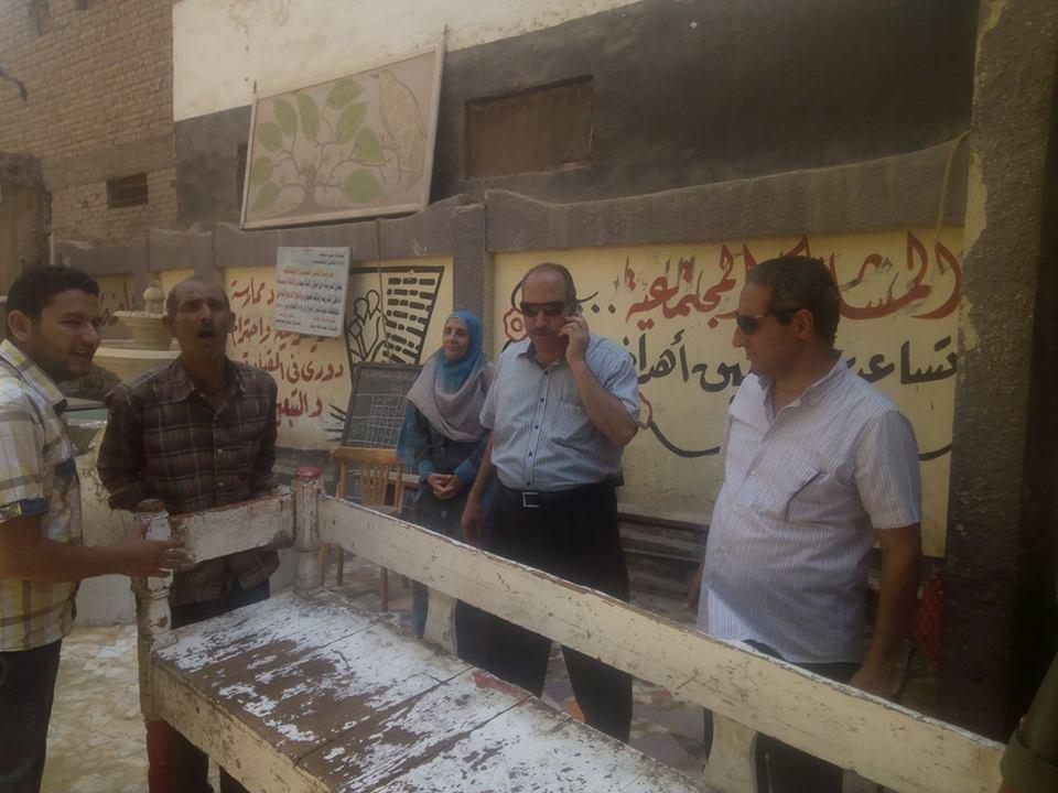    ازالة 387 حالة تعدي واشغالات من شوارع مدينة الفشن
