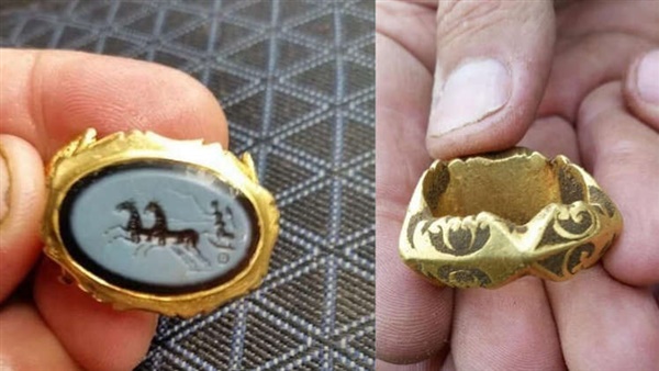   العثور على خاتم روماني يعود لعام 200 ميلاديًا