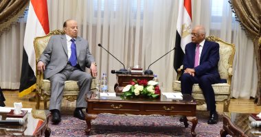   عبد العال للرئيس اليمنى: سندعم البرلمان اليمني