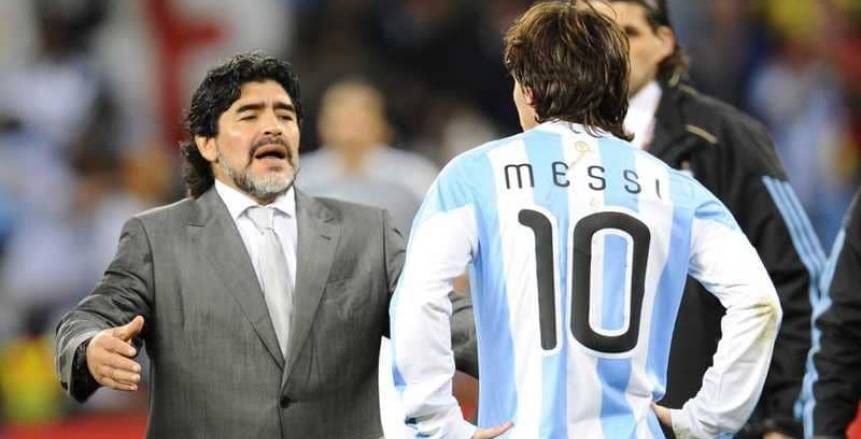   مارادونا يرفض مقارنته مع ميسى