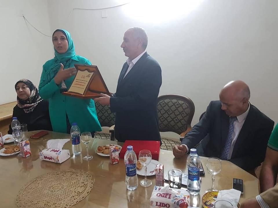   فرع المجلس القومي للمرأة يكرم رئيس مدينة بني سويف السابق