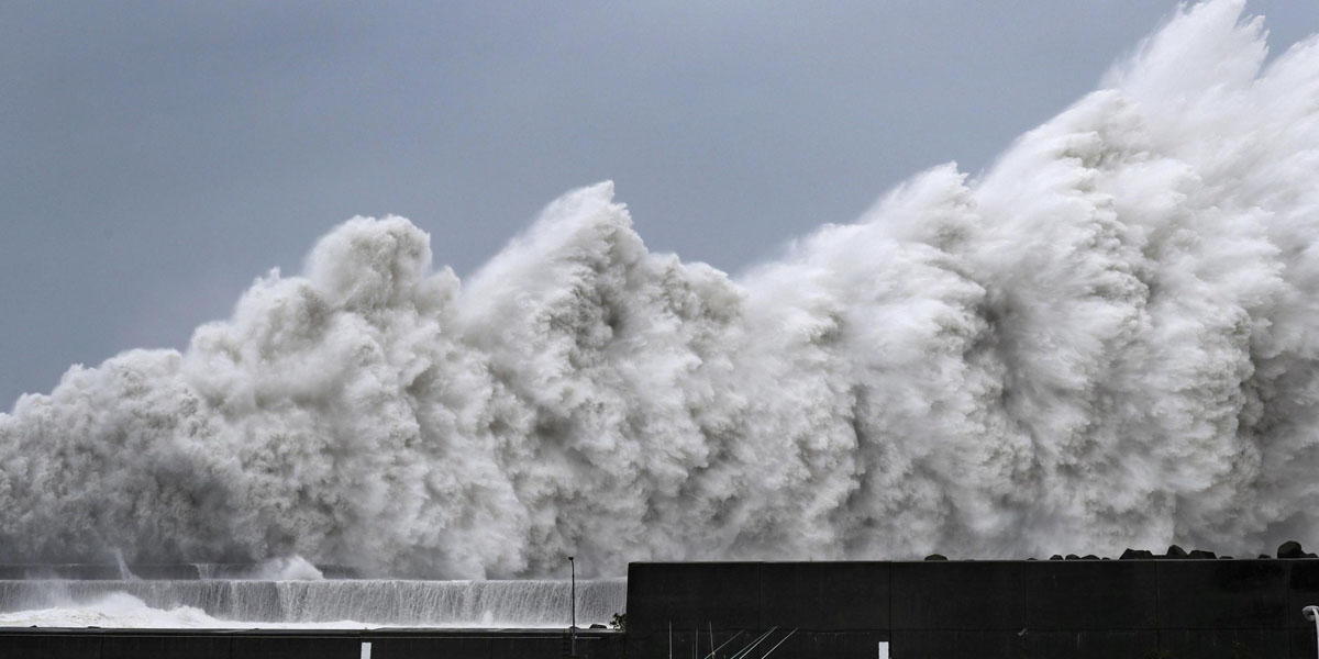   كيف تواجه اليابان إعصار جيبى المدمر