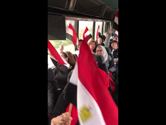   صور وفيديو|| الجاليات المصرية بأمريكا تستعد لاستقبال الرئيس عبد الفتاح السيسى