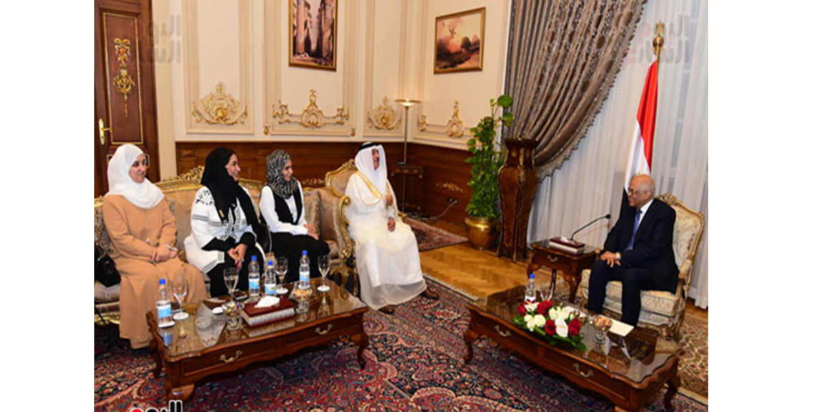   رئيس البرلمان يستقبل أمين عام مجلس النواب البحريني