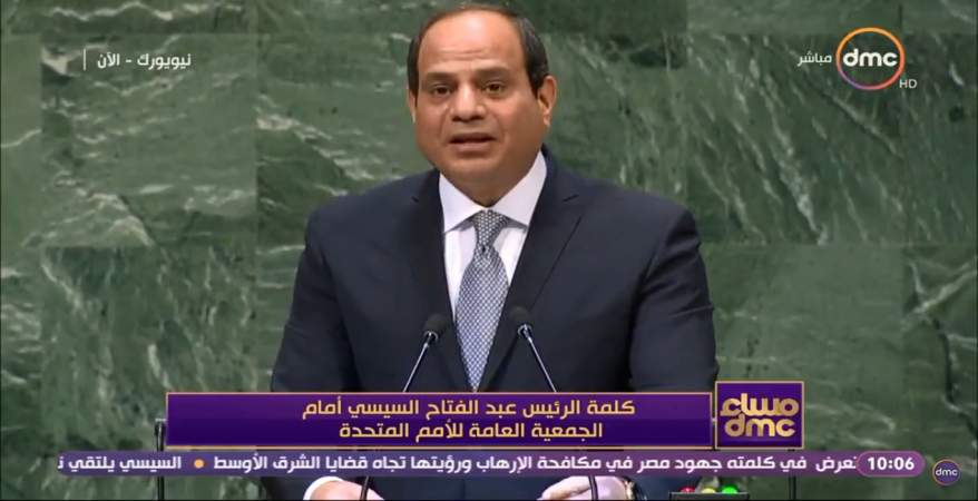   الرئيس السيسى: مصر سابع أكبر مساهم فى عمليات حفظ السلام