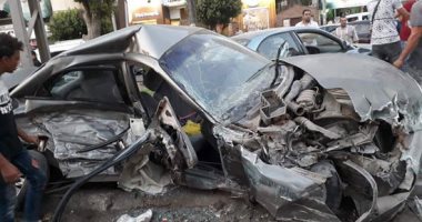   اصطدام ترام بـ 5 سيارات فى مصر الجديدة وإصابة 4 أشخاص 