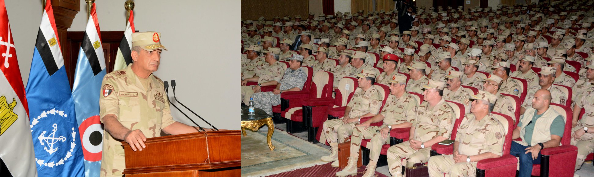   وزير الدفاع يلتقي ضباط وصف وصناع وجنود المنطقة المركزية العسكرية