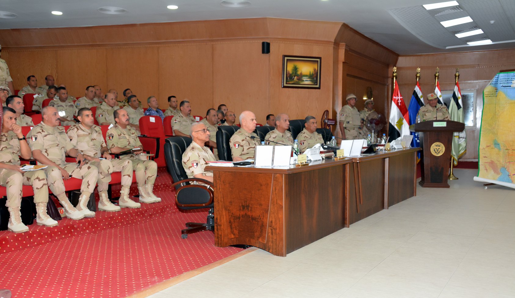   وزير الدفاع يتفقد مراحل العملية الشاملة «سيناء 2018» من مركز قيادة شرق القناة(فيديو)
