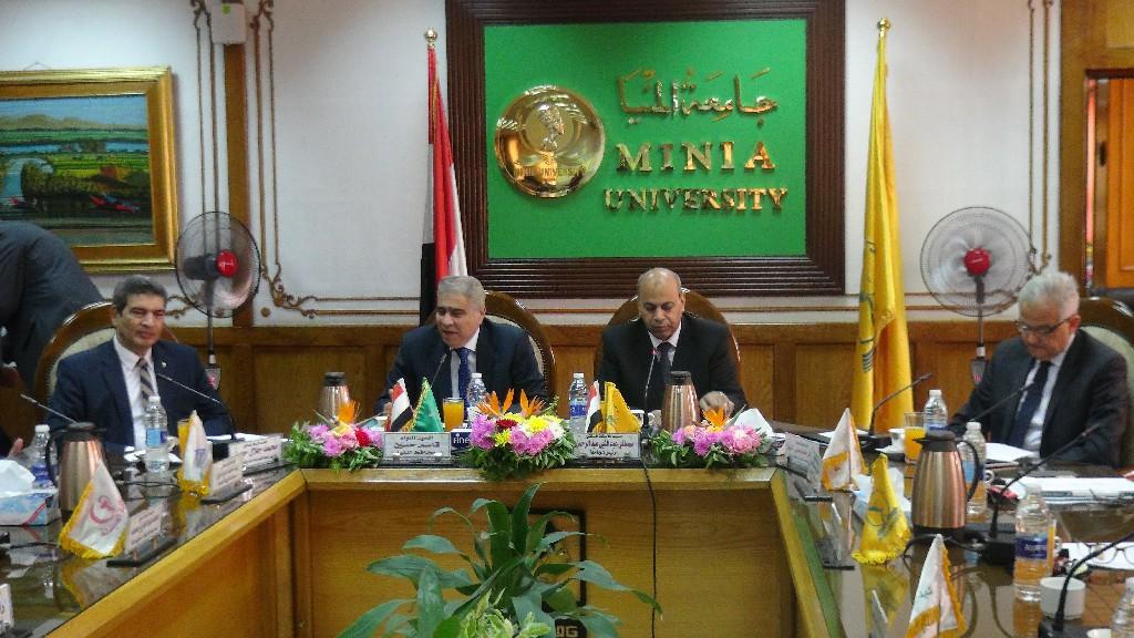   جامعة المنيا توافق على عقد المؤتمر الدولي الثالث للزراعة و الري لدول حوض النيل