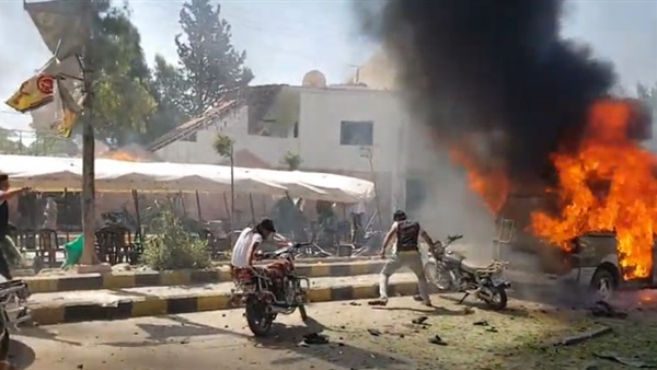   مقتل وإصابة 15 شخصًا بانفجار سيارة مفخخة في إدلب السورية