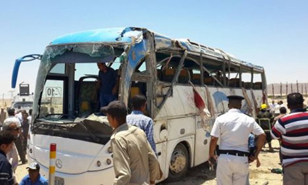   إصابة 28 مواطنا فى حادث تصادم أتوبيسين بالعاشر من رمضان