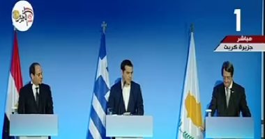   رئيس وزراء اليونان: لا يمكن محاربة الإرهاب وحل قضايا المنطقة بدون مصر