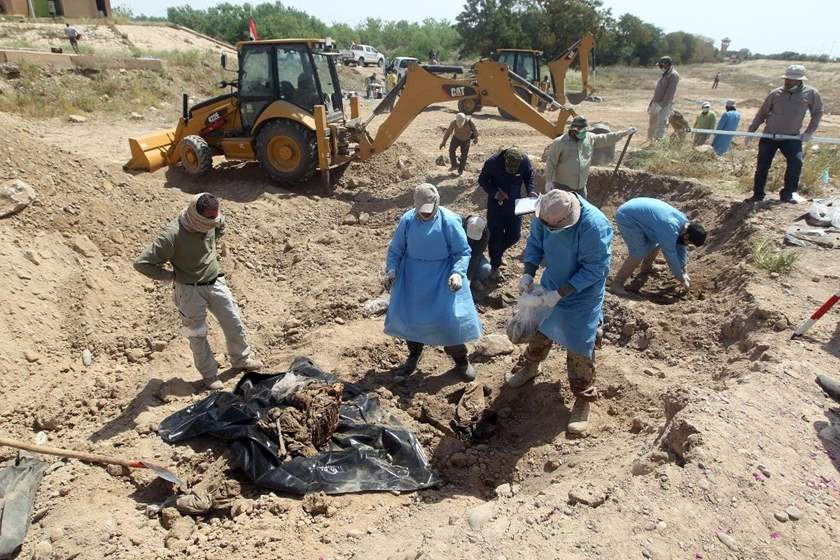  العراق: العثور على مقبرة جماعية ضمت رفات تعود لـ «داعش» في الموصل