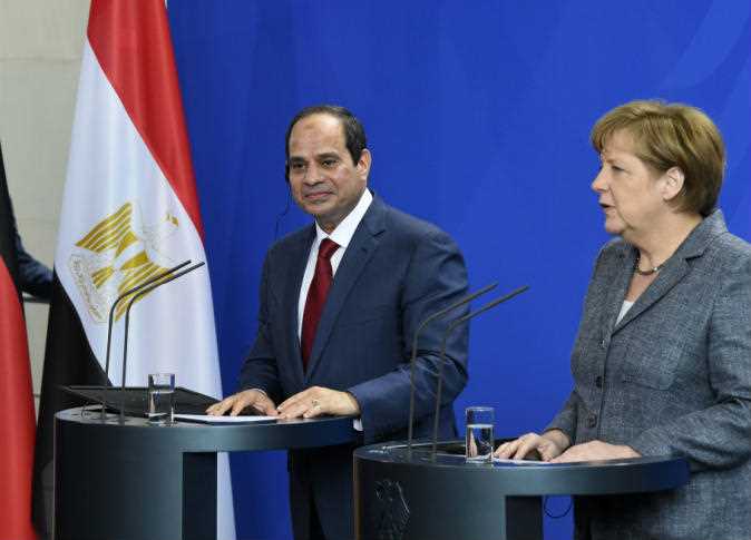   الرئيس السيسى: نقدر مواقف ألمانيا المساندة لمصر فى حربها ضد الإرهاب