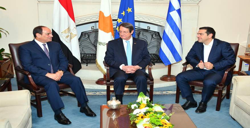   ننشر نص كلمة الرئيس السيسي في القمة الثلاثية مع قبرص واليونان