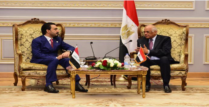   رئيس البرلمان لنظيره العراقى: مصر شريك رئيسى فى إعادة إعمار بلادكم