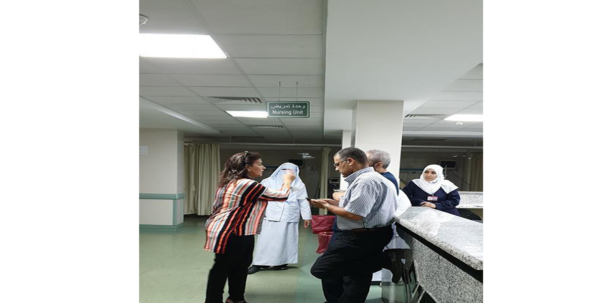  النائبة إيفلين تتفقد أحوال المرضى بمستشفى طوارئ كفر سعد