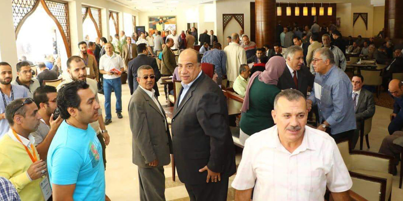   مجلس إدارة الاتحاد يغادر القاعة قبل بدء الانتخابات