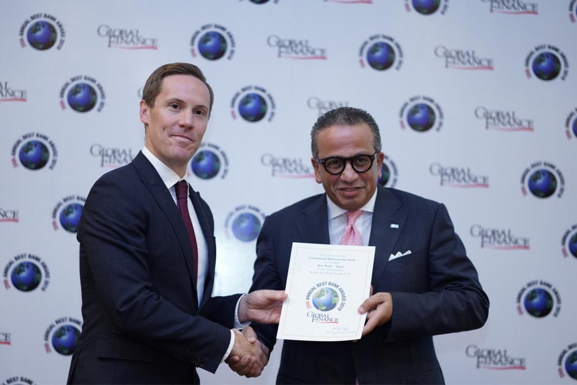   البنك التجاري الدولي يفوز بجائزة أفضل بنك في الأسواق الناشئة على مستوى العالم من جلوبال فاينانس