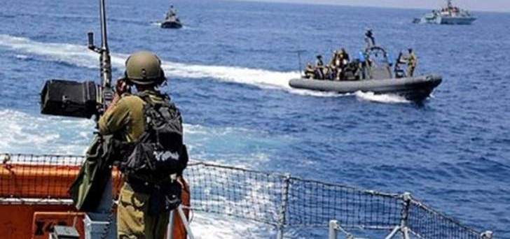   البحرية الإسرائيلية تعتقل اثنين من الصيادين الفلسطينيين شمال غزة