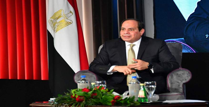   الرئيس السيسي: نريد ألا تؤثر عملية ملء خزان سد النهضة على حصة مصر المائية