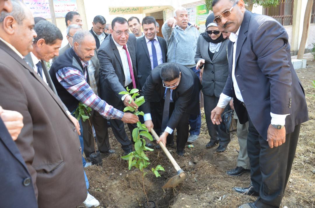     بنى سويف تبدأ تنفيذ مبادرة زراعة مليون شجرة مثمرة