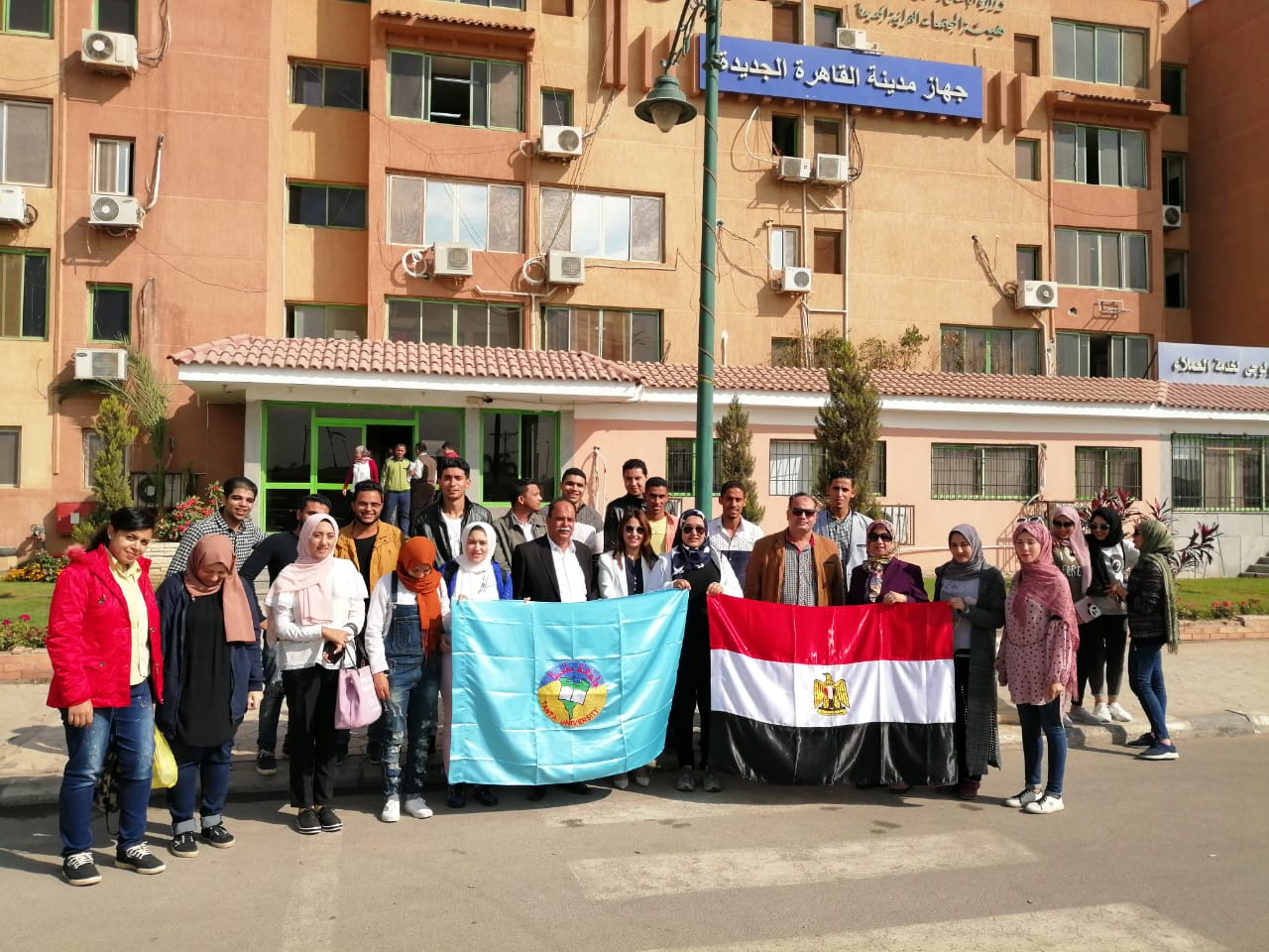   فى إطار مبادرة  كل يوم جديد لشباب الجامعات «محطة معالجة القاهرة الجديدة» تستقبل طلاب جامعة طنطا