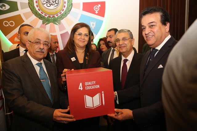   وزير التعليم العالي والبحث العلمي يشهد «يوم مصر» فى مؤتمر الأسبوع العربي للتنمية المستدامة ٢٠١٨