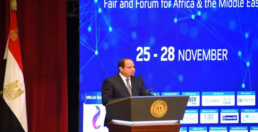   الرئيس السيسى يطلق جائزة مصر لتطبيقات الخدمات الحكومية بقيمة مليون جنيه