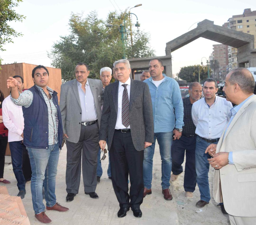   محافظ المنيا يتفقد أعمال تنفيذ مشروع شارع مصر بكورنيش النيل