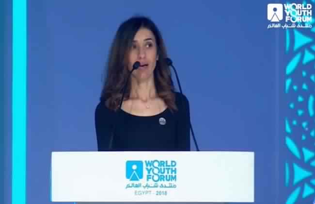   نادية مراد: لن يتحقق السلام سوى بمحاربة التطرف والإرهاب