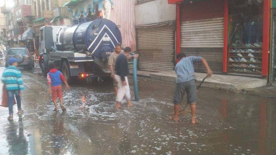   مدينة بنى سويف ترفع حالة الاستعدادات القصوى لمواجهة الأمطار والسيول