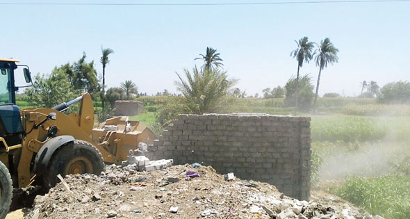    محافظ كفر الشيخ: إزالة 1020 حالة تعدى على الأراضى الزراعية
